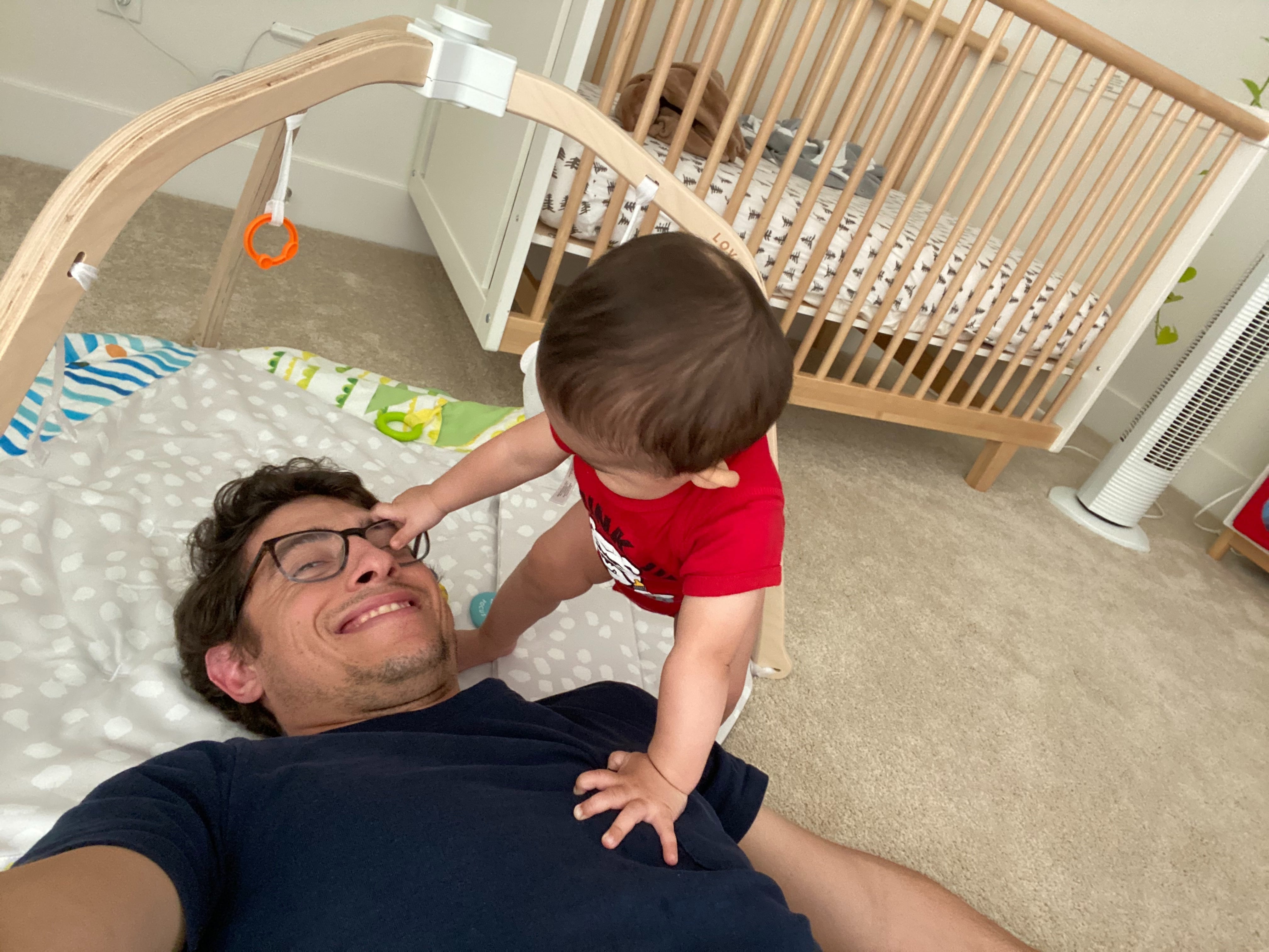Playtime for Barrett and Everett